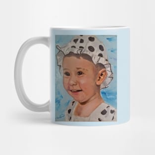 Spotty sun-suit Mug